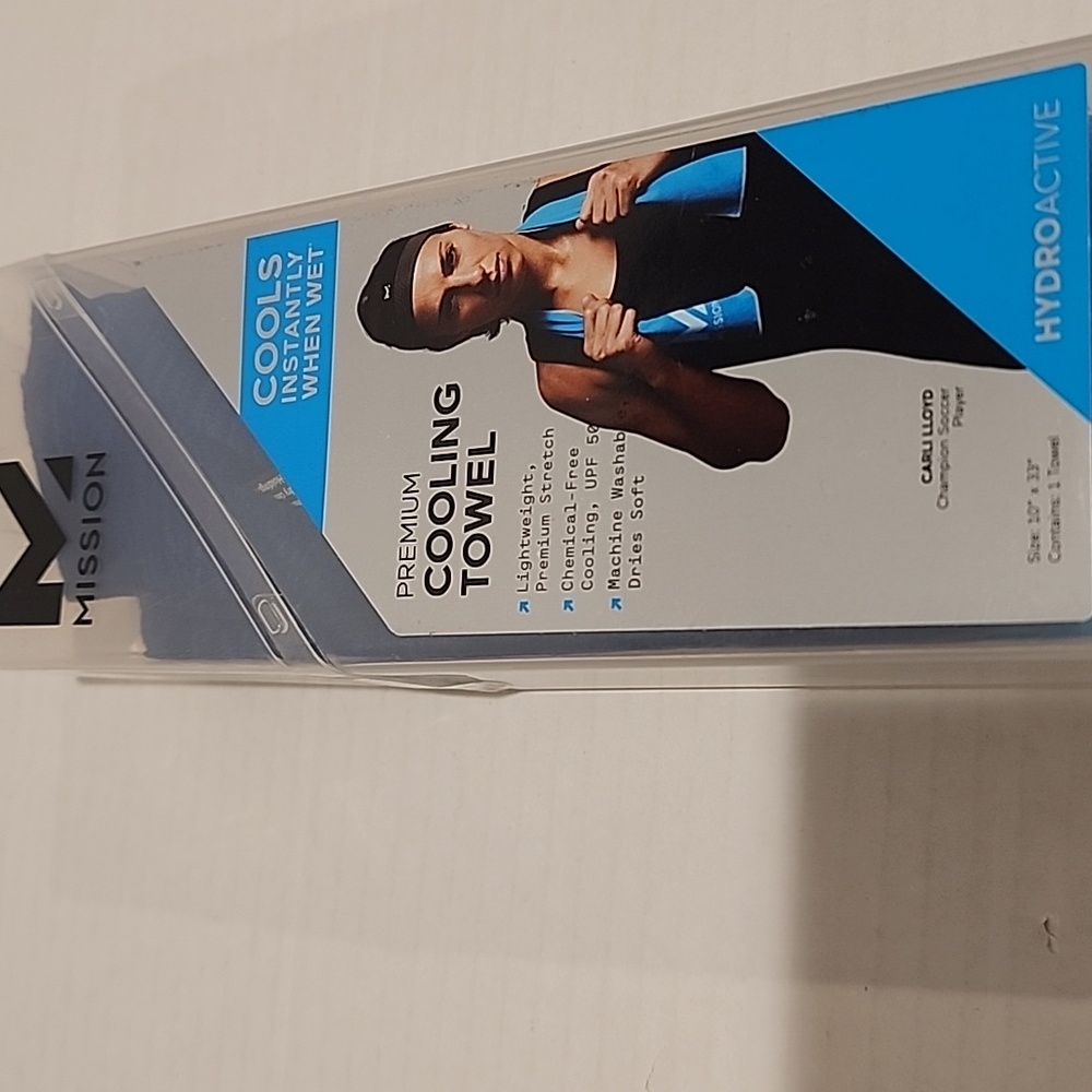 2 MISSION Premium Long cooling sport gym outdoor towel  for face neck head wrap - Picture 4 of 5